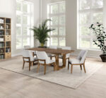 9 Pc Dining Table Set - Furniture of America product image