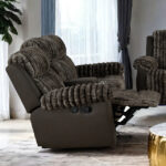Furniture of America Manual Reclining Loveseat - Furniture of America product image