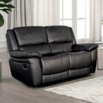 Glarus Loveseat Manual Recliner - Furniture of America product image