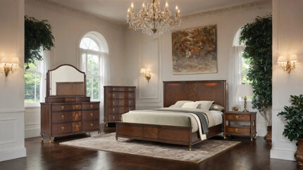 5 Pc Queen Bedroom Set - Furniture of America product image