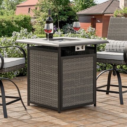 Arosa Fire Pit Counter Ht. Table - Furniture of America product image