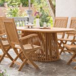 Lovina Oval Dining Table - Furniture of America product image