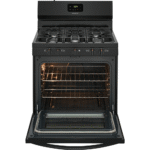 FCRG3052AB Frigidaire 30" Gas Range in Black door open product image