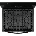 FCRG3052AB Frigidaire 30" Gas Range in Black top view product image