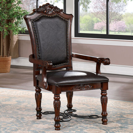 Picardy Arm Chair (2/Box) - Furniture of America product image