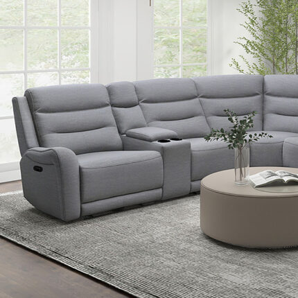 Matthias Motion Sectional - Furniture of America product image