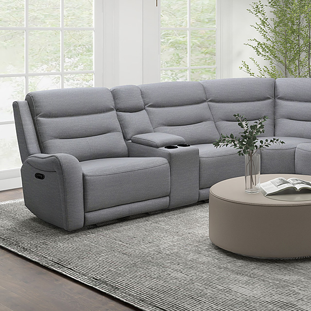 Matthias Motion Sectional - Furniture of America product image