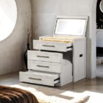 Ashburton Bedside Vanity Set w/ Stool - Furniture of America product image