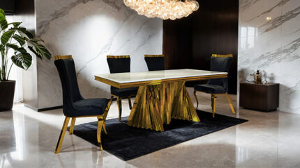 7 Pc Dining Table Set - Furniture of America product image