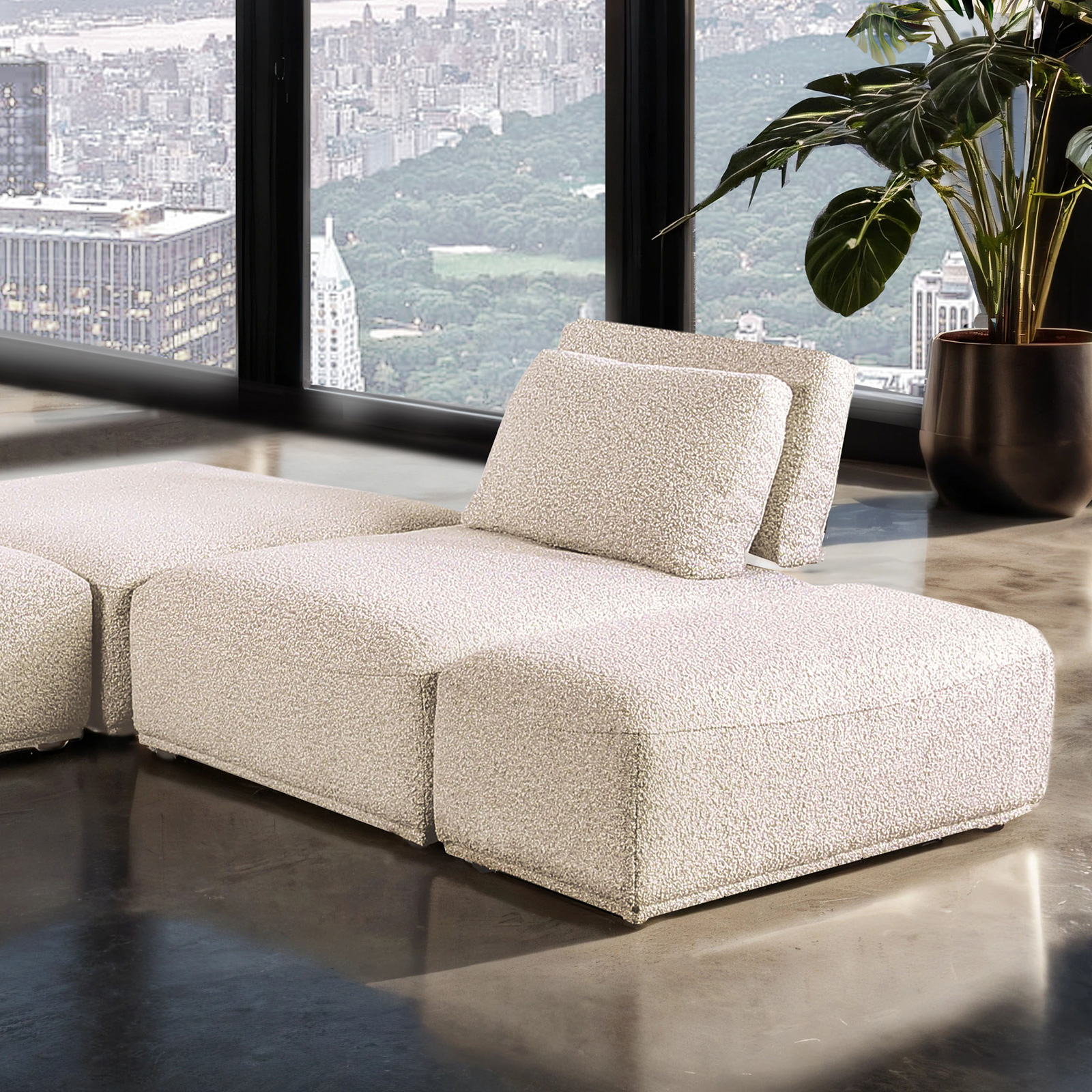 Stavanger L-Sectional - Furniture of America product image