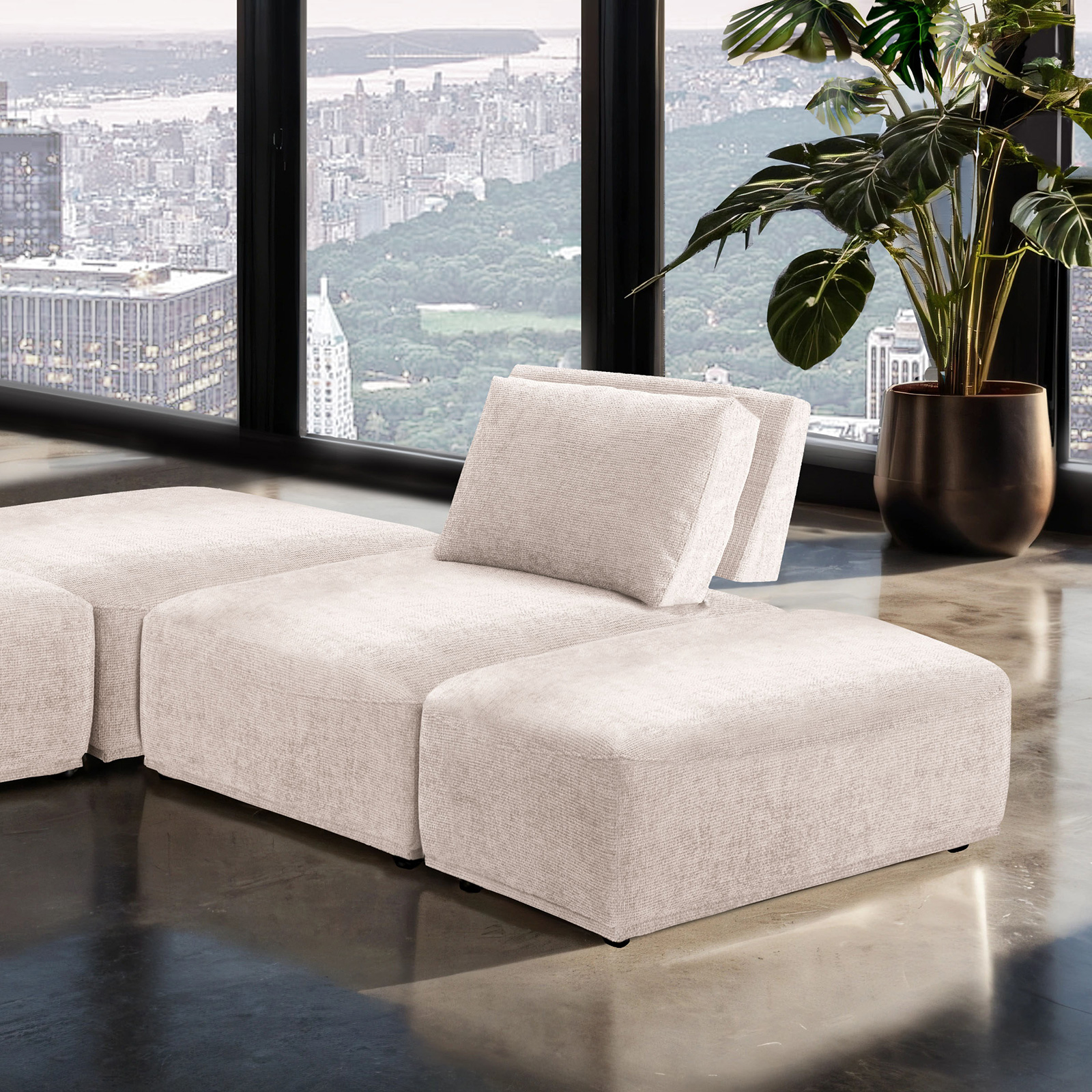 Stavanger L-Sectional - Furniture of America product image