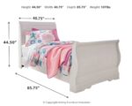 Anarasia Twin Sleigh Bed product image