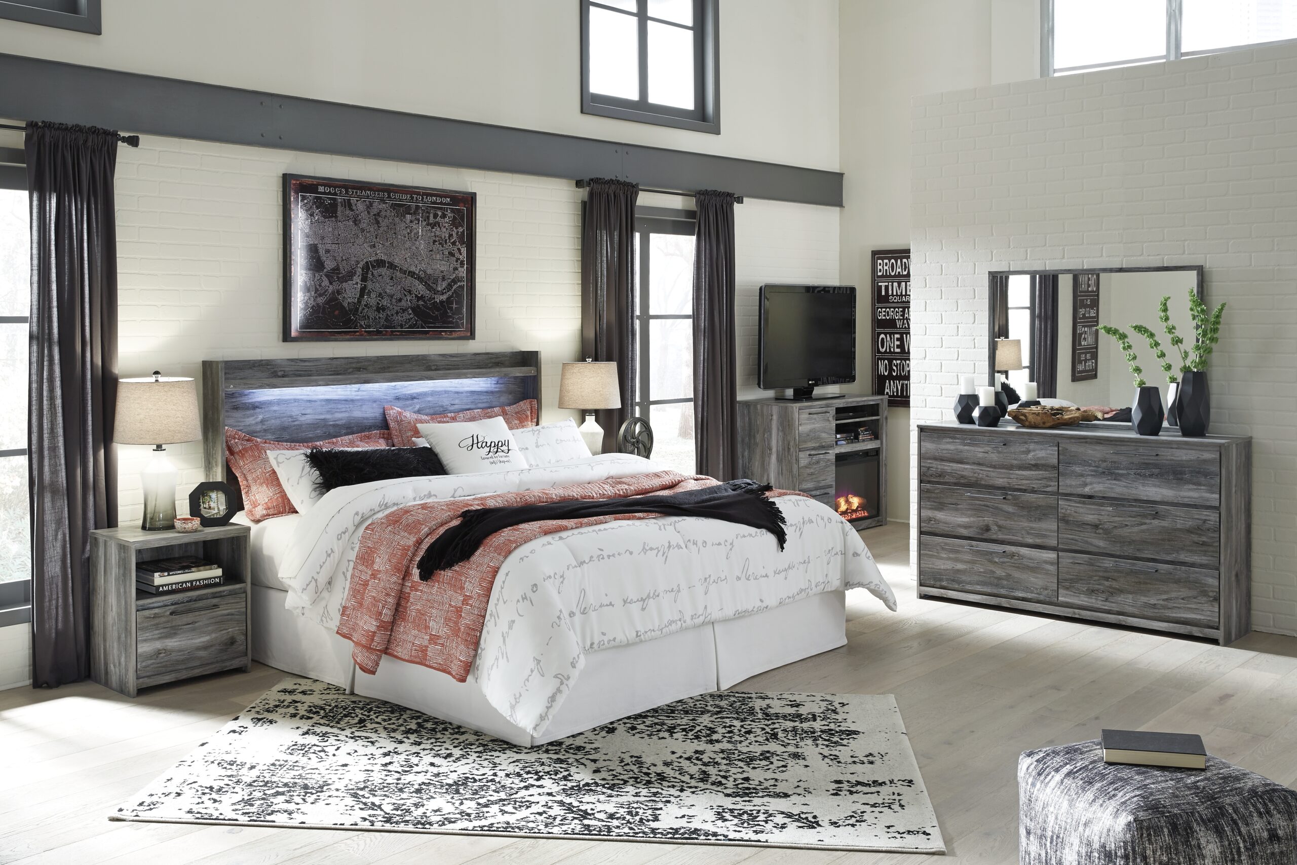 Baystorm Queen Panel Headboard Baystorm Queen Panel Headboard product image