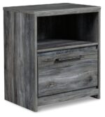 Baystorm Queen Panel Storage Bed with Mirrored Dresser and Nightstand product image