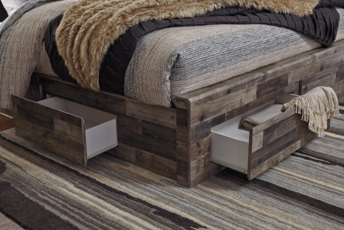 Derekson Full Panel Bed with 6 Storage Drawers product image