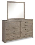 Culverbach Queen Bed with Mirrored Dresser and 2 Nightstand product image