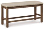 Moriville Counter Height Dining Table with 4 Barstools and Bench product image