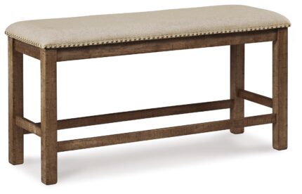 Moriville Counter Height Dining Table with 4 Barstools and Bench product image