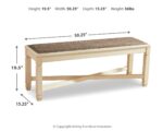 Bolanburg Dining Table with 2 Chairs and 2 Benches product image