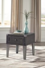 Todoe End Table with USB Ports & Outlets product image