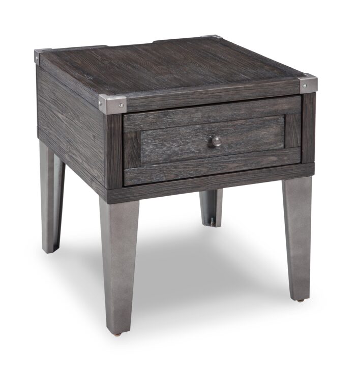 Todoe End Table with USB Ports & Outlets product image
