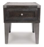 Todoe End Table with USB Ports & Outlets product image
