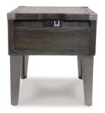 Todoe End Table with USB Ports & Outlets product image