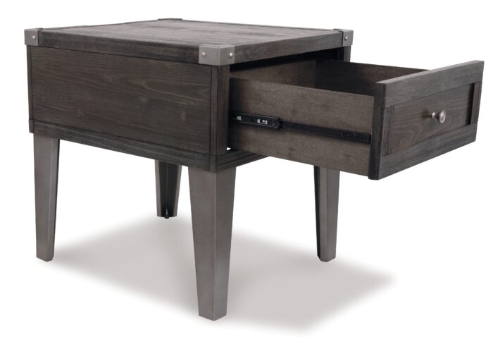 Todoe End Table with USB Ports & Outlets product image