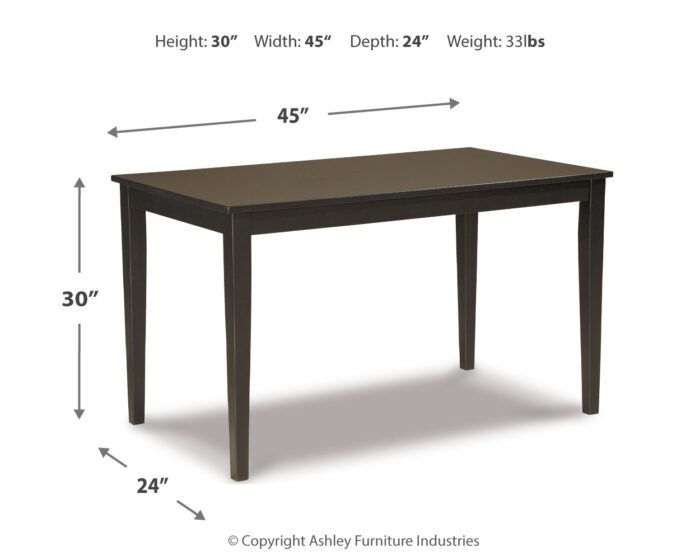 Kimonte Dining Table product image