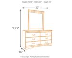 Huey Vineyard Dresser and Mirror product image