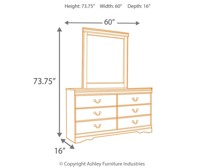 Huey Vineyard Dresser and Mirror product image