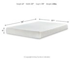 Chime 8 Inch Memory Foam Twin Mattress in a Box product image