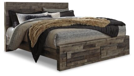 Derekson King Panel Bed with 2 Storage Drawers product image