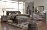 Derekson King Panel Bed with 2 Storage Drawers product image