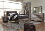 Derekson King Panel Bed with 2 Storage Drawers product image