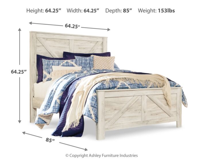 Bellaby Queen Crossbuck Panel Bed product image