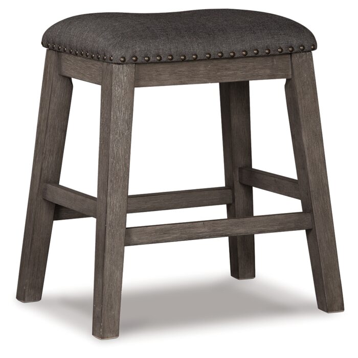 Caitbrook Counter Height Upholstered Bar Stool (Set of 2) product image