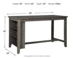 Caitbrook Counter Height Dining Table and 4 Barstools product image