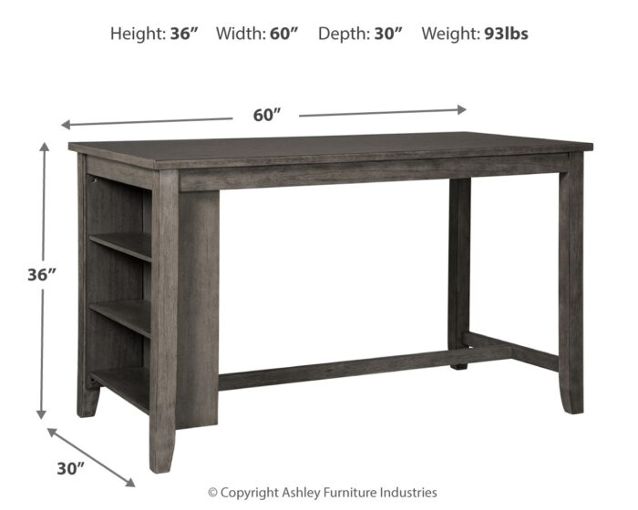 Caitbrook Counter Height Dining Table and 4 Barstools product image