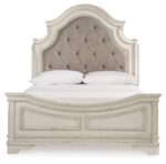 Realyn Queen Bed with Mirrored Dresser and Nightstand product image