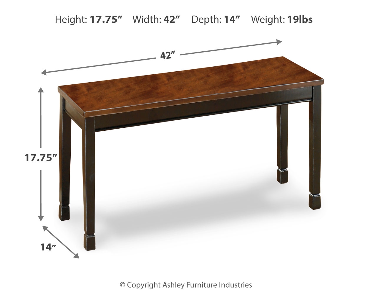 Owingsville Dining Bench Owingsville Dining Bench product image