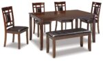 Bennox Dining Table and Chairs with Bench (Set of 6) product image