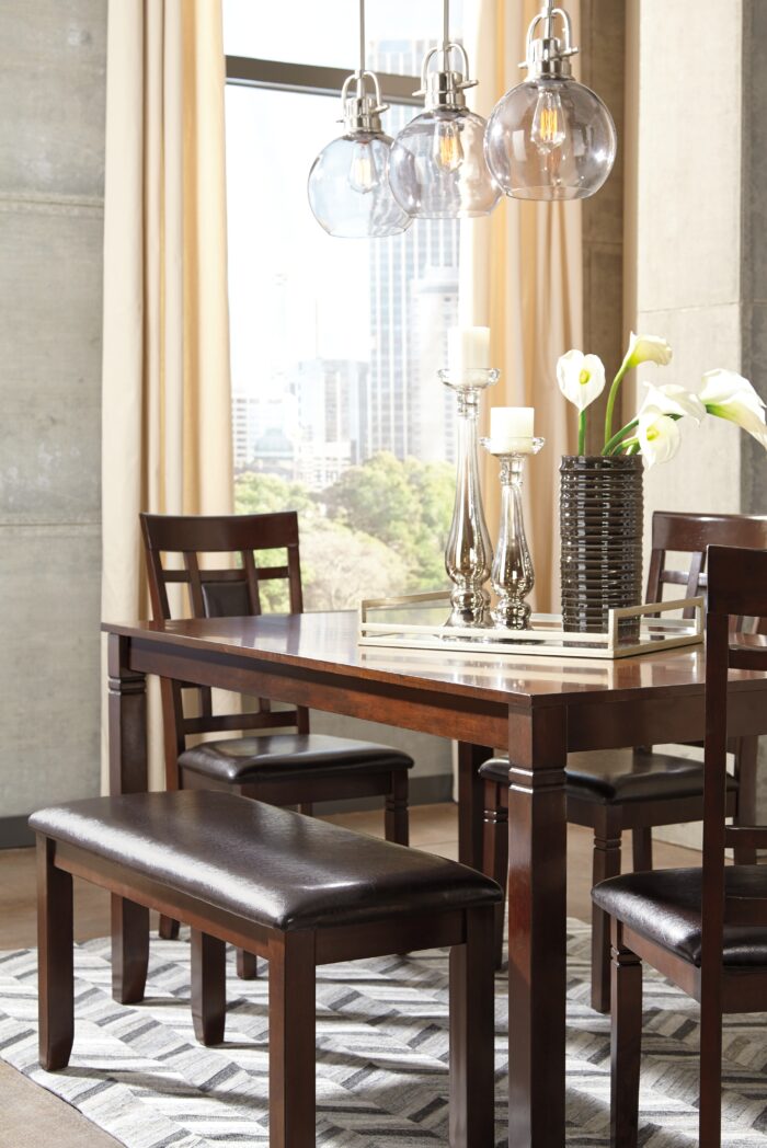 Bennox Dining Table and Chairs with Bench (Set of 6) product image