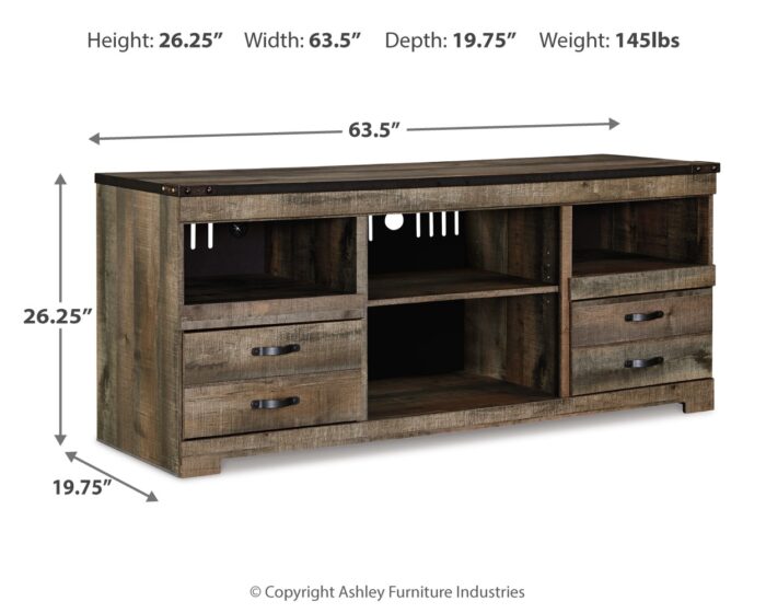 Trinell 63" TV Stand product image