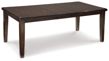 Haddigan Dining Table with 4 Chairs and Bench product image