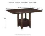 Haddigan Counter Height Dining Table and 6 Barstools product image