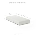 10 Inch Chime Memory Foam Twin Mattress in a Box product image