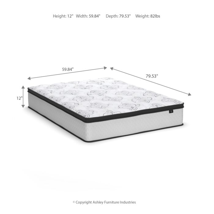 Chime 12 Inch Hybrid Queen Mattress in a Box product image
