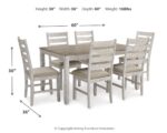 Skempton Dining Table and Chairs (Set of 7) product image