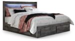 Baystorm King Panel Bed with 6 Storage Drawers product image